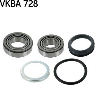 SKF VKBA 728 - Kit cuscinetto ruota autozon.pro