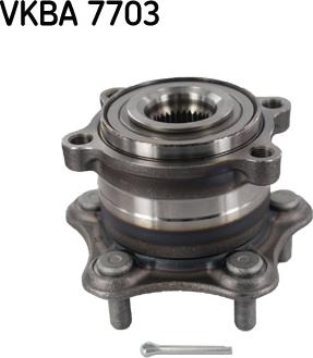 SKF VKBA 7703 - Kit cuscinetto ruota autozon.pro