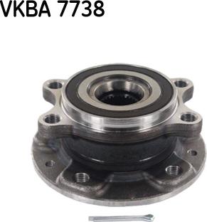 SKF VKBA 7738 - Kit cuscinetto ruota autozon.pro