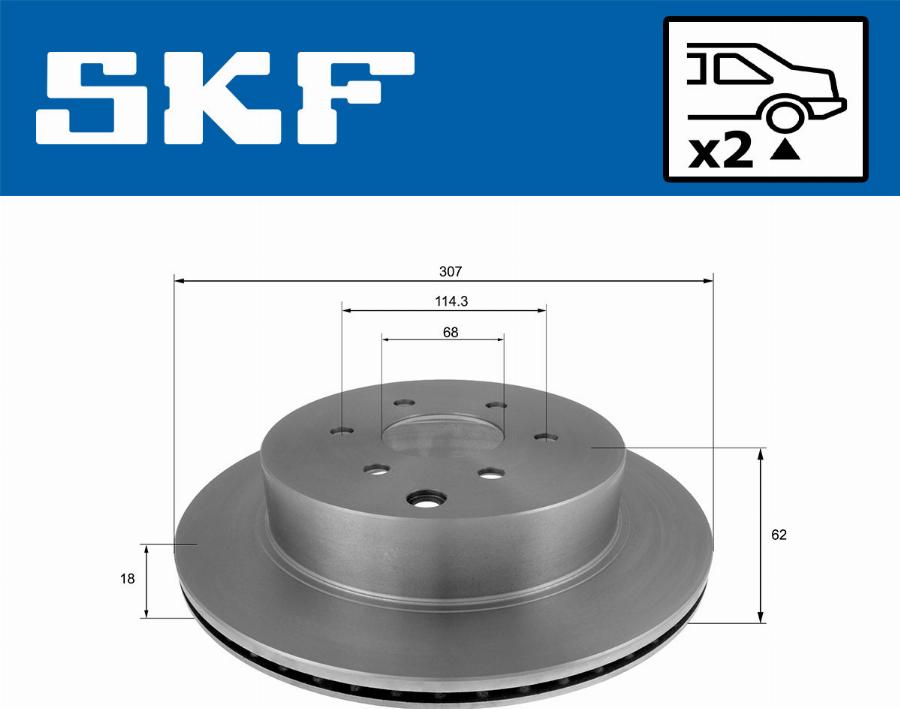 SKF VKBD 90426 V2 - Discofreno autozon.pro