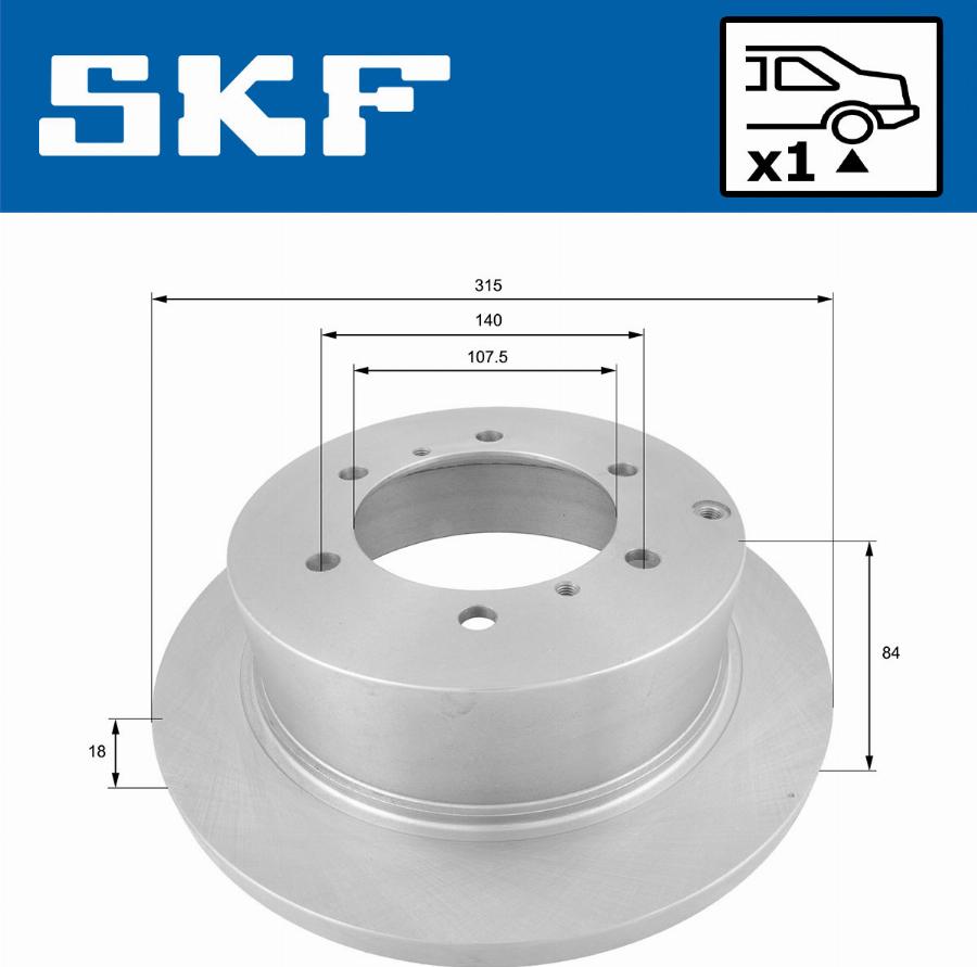 SKF VKBD 90533 S1 - Discofreno autozon.pro