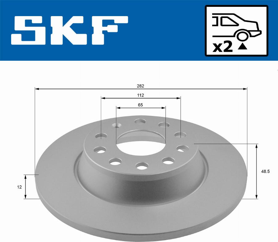 SKF VKBD 90014 S2 - Discofreno autozon.pro