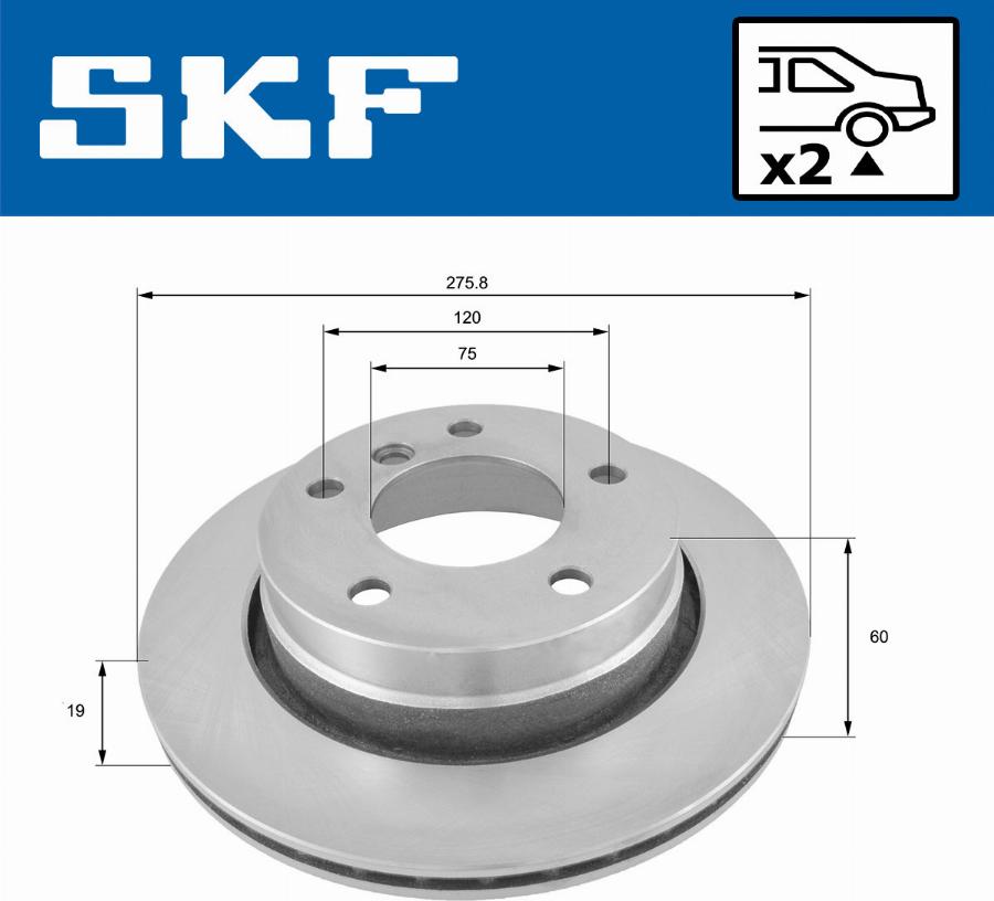 SKF VKBD 90192 V2 - Discofreno autozon.pro