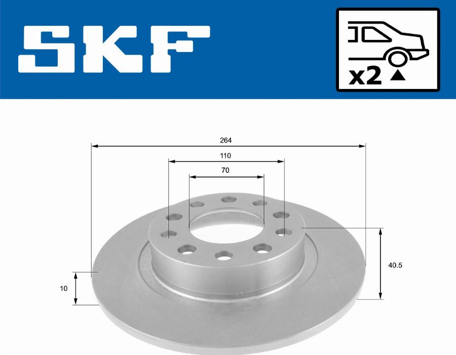 SKF VKBD 90359 S2 - Discofreno autozon.pro