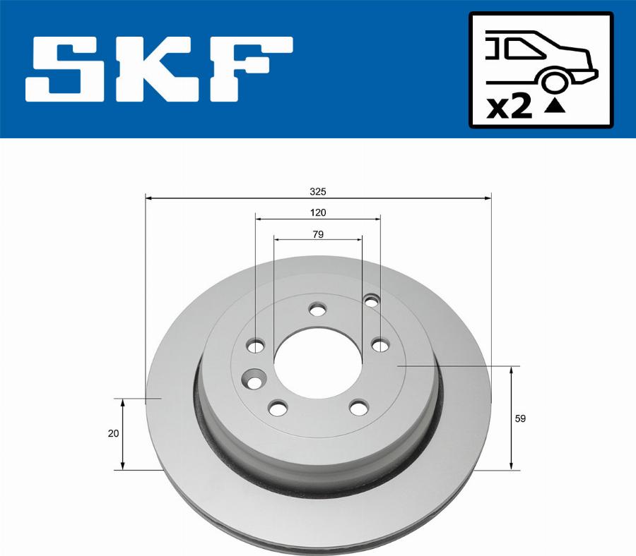 SKF VKBD 90316 V2 - Discofreno autozon.pro