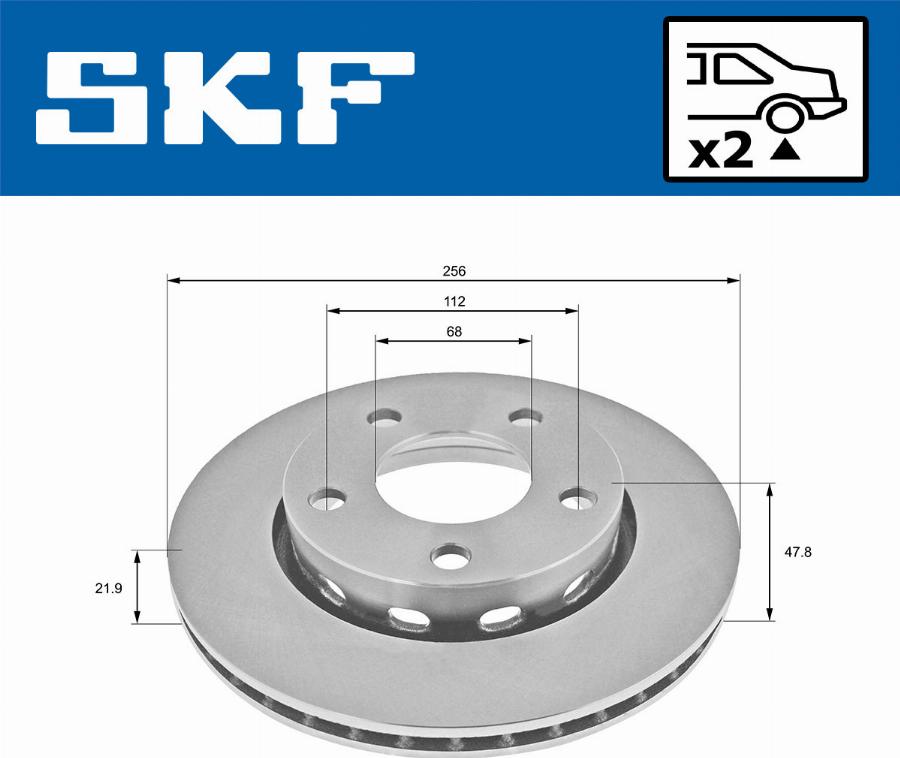 SKF VKBD 90775 V2 - Discofreno autozon.pro