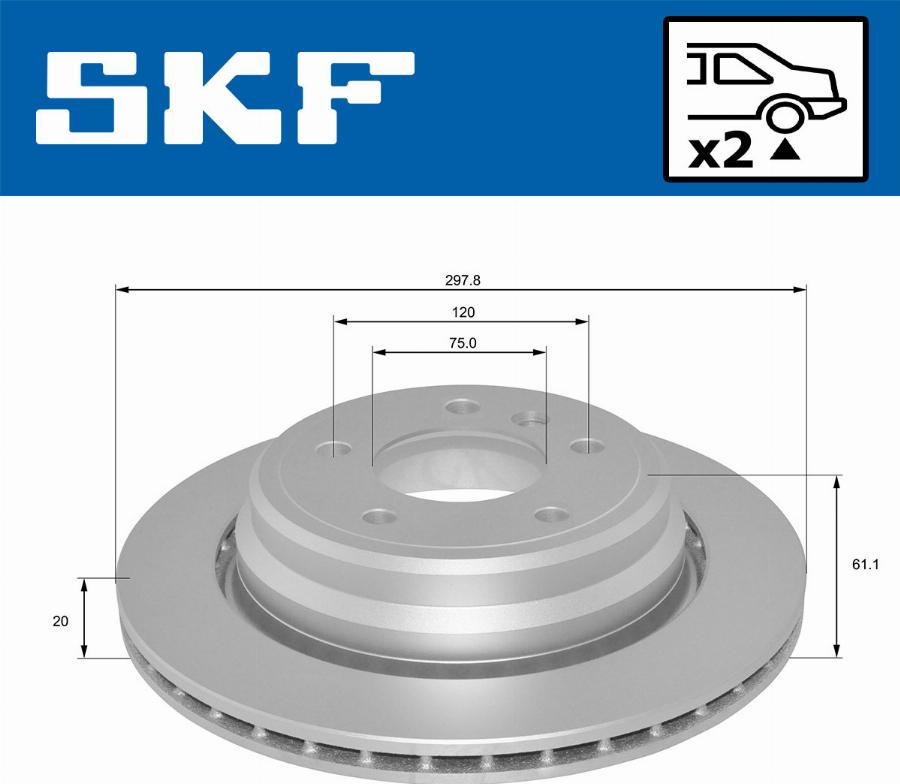 SKF VKBD 91047 V2 - Discofreno autozon.pro