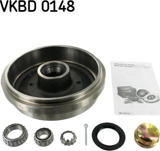 SKF VKBD 0148 - Tamburo freno autozon.pro