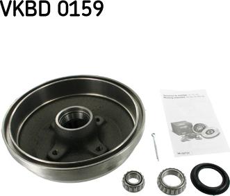 SKF VKBD 0159 - Tamburo freno autozon.pro