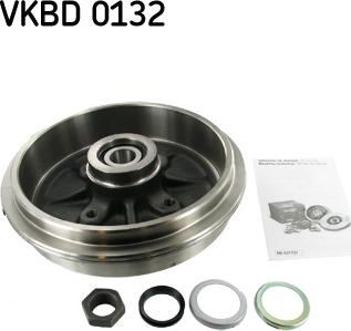 SKF VKBD 0132 - Tamburo freno autozon.pro