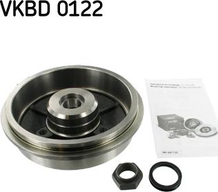 SKF VKBD 0122 - Tamburo freno autozon.pro