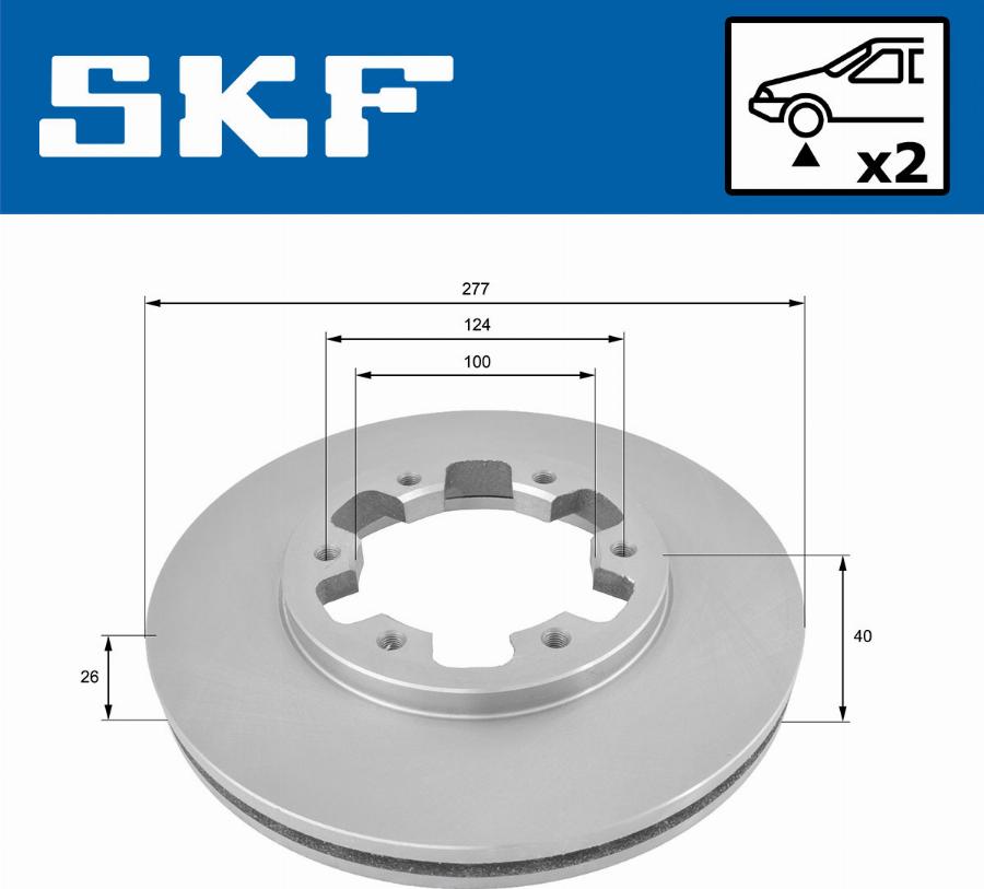 SKF VKBD 80481 V2 - Discofreno autozon.pro