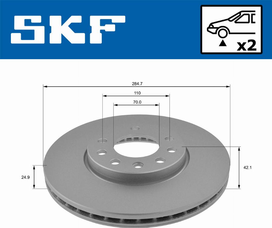 SKF VKBD 80478 V2 - Discofreno autozon.pro