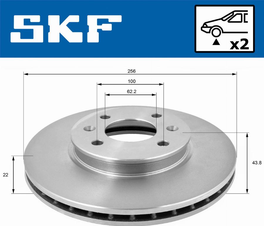 SKF VKBD 80472 V2 - Discofreno autozon.pro