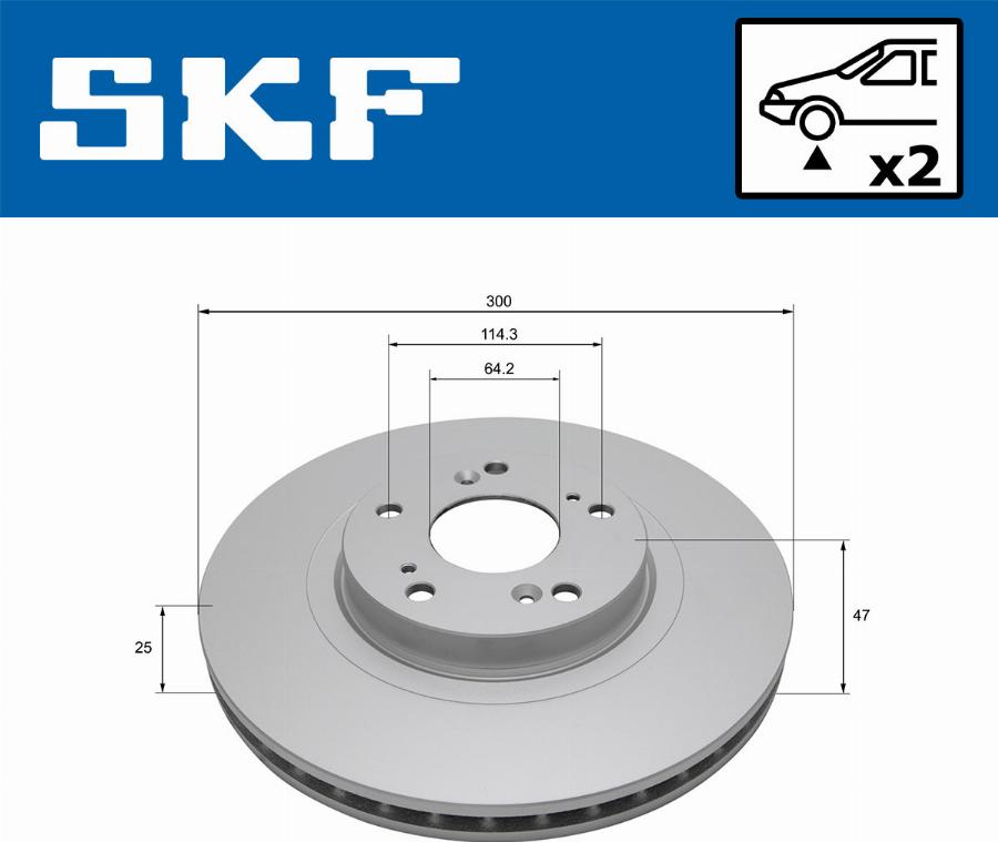 SKF VKBD 80541 V2 - Discofreno autozon.pro