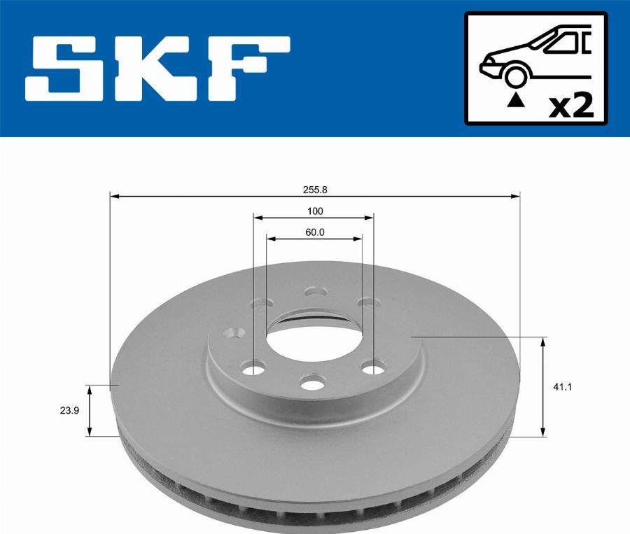 SKF VKBD 80511 V2 - Discofreno autozon.pro