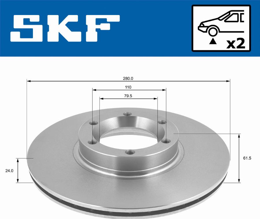 SKF VKBD 80534 V2 - Discofreno autozon.pro