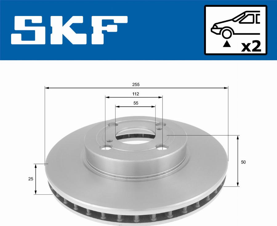 SKF VKBD 80574 V2 - Discofreno autozon.pro