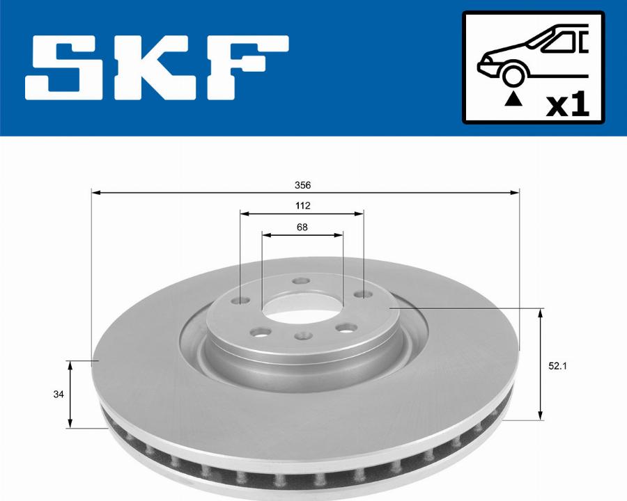 SKF VKBD 80623 V1 - Discofreno autozon.pro