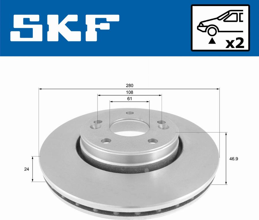 SKF VKBD 80679 V2 - Discofreno autozon.pro