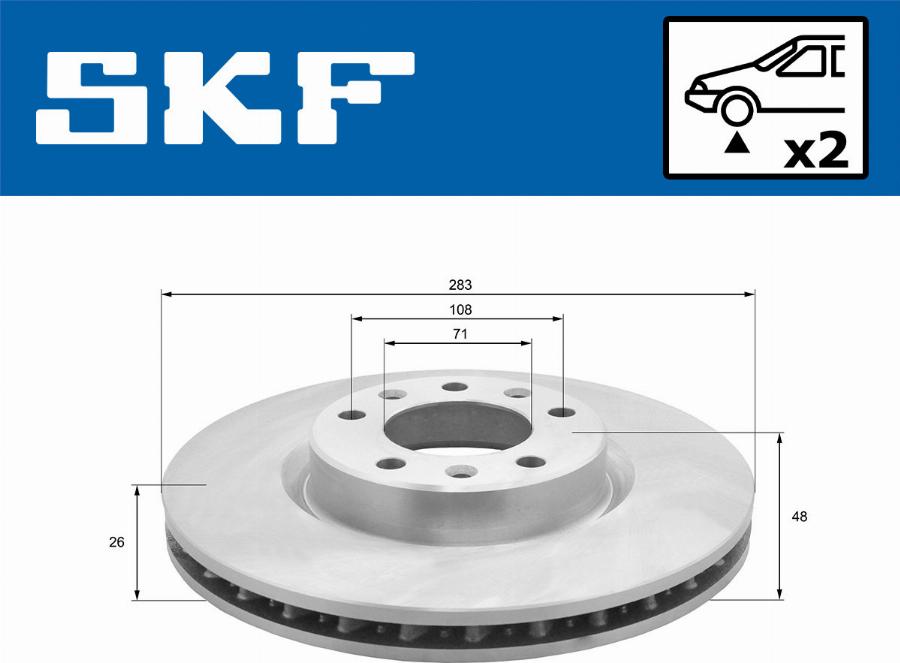 SKF VKBD 80049 V2 - Discofreno autozon.pro