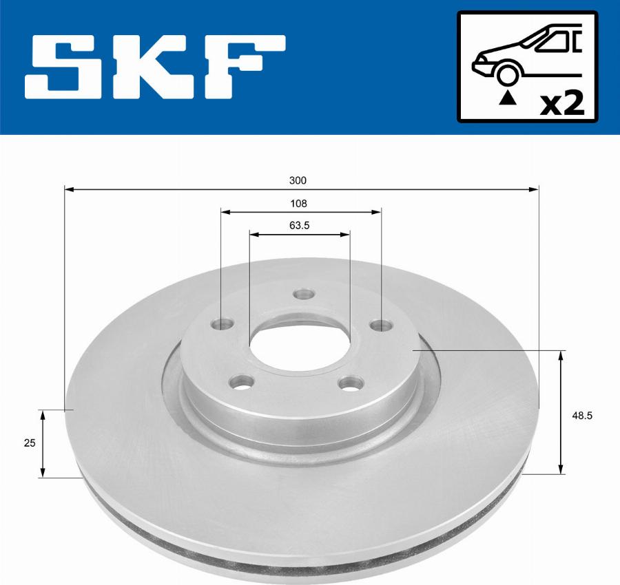 SKF VKBD 80053 V2 - Discofreno autozon.pro