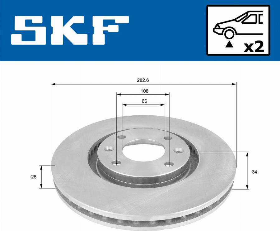 SKF VKBD 80002 V2 - Discofreno autozon.pro