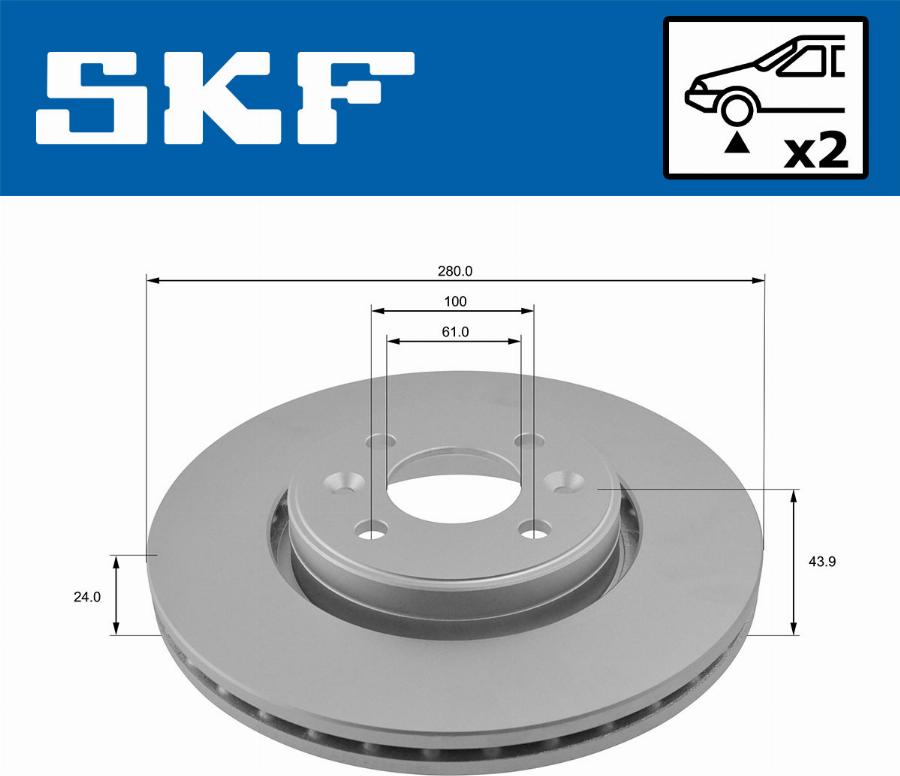 SKF VKBD 80010 V2 - Discofreno autozon.pro