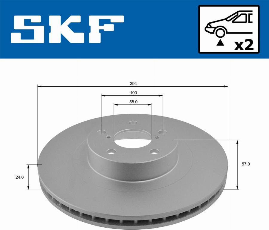 SKF VKBD 80153 V2 - Discofreno autozon.pro