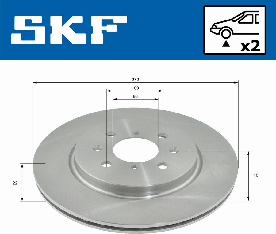 SKF VKBD 80185 V2 - Discofreno autozon.pro