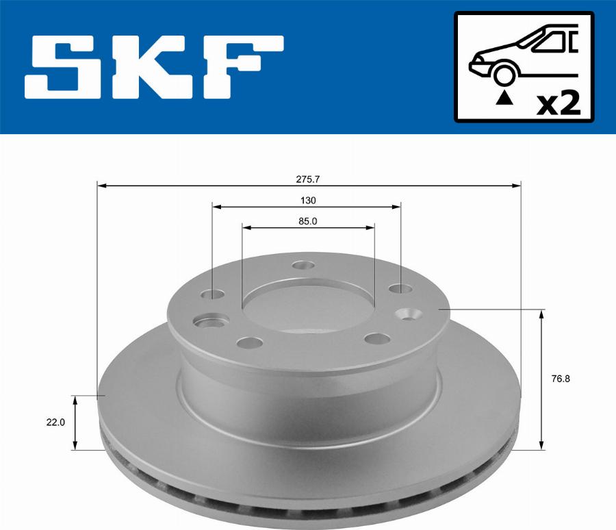 SKF VKBD 80174 V2 - Discofreno autozon.pro