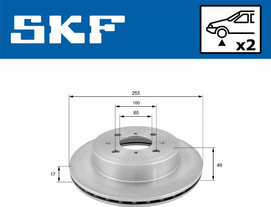 SKF VKBD 80347 V2 - Discofreno autozon.pro