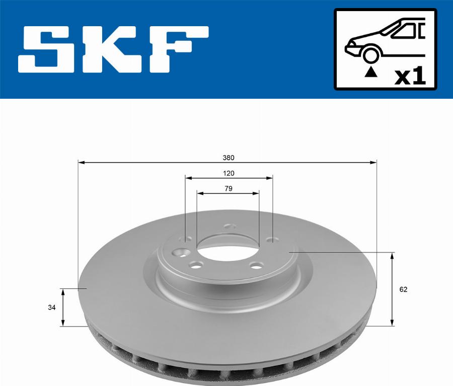 SKF VKBD 80369 V1 - Discofreno autozon.pro