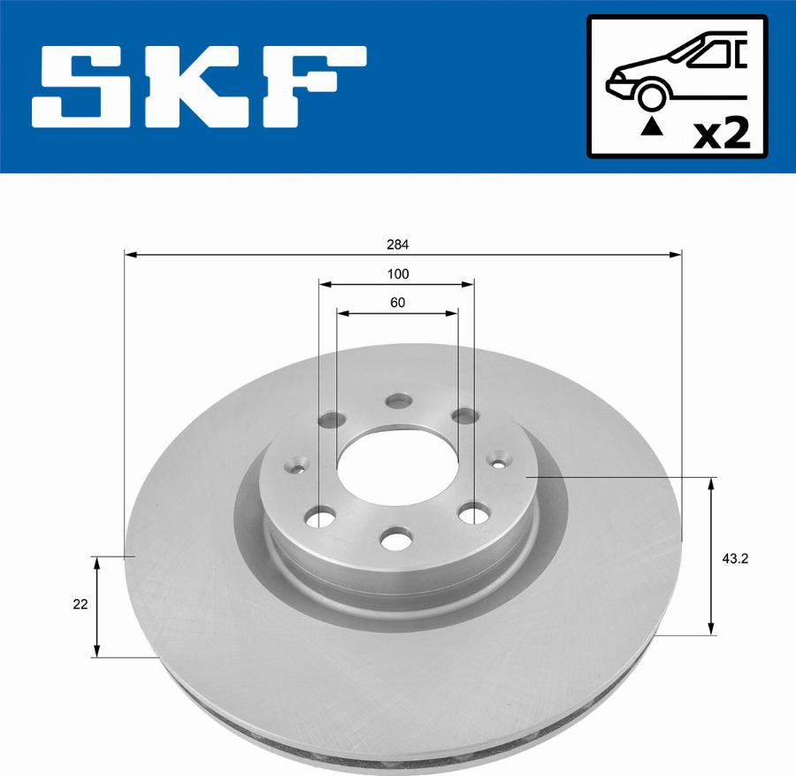 SKF VKBD 80311 V2 - Discofreno autozon.pro