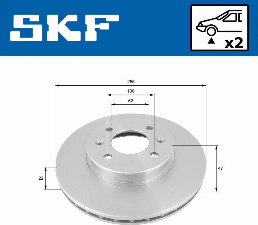 SKF VKBD 80212 V2 - Discofreno autozon.pro