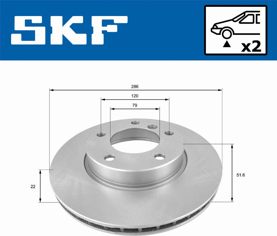 SKF VKBD 80276 V2 - Discofreno autozon.pro