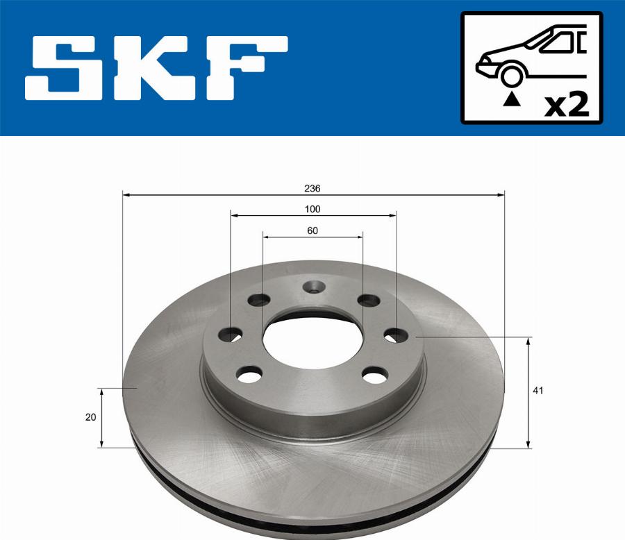 SKF VKBD 80717 V2 - Discofreno autozon.pro