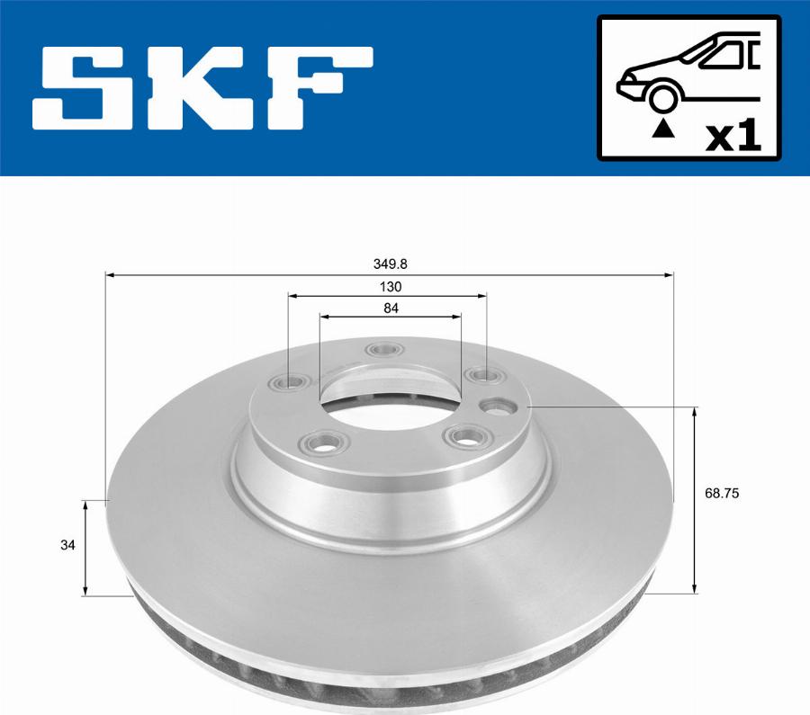 SKF VKBD 81077 V1 - Discofreno autozon.pro