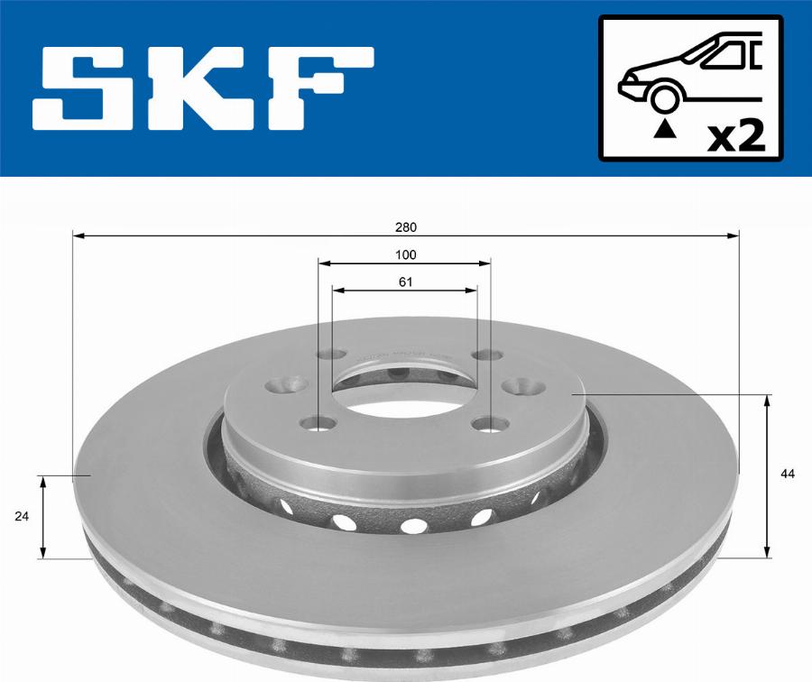 SKF VKBD 81321 V2 - Discofreno autozon.pro