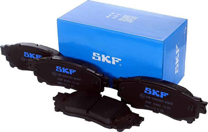 SKF VKBP 90980 - Kit pastiglie freno, Freno a disco autozon.pro