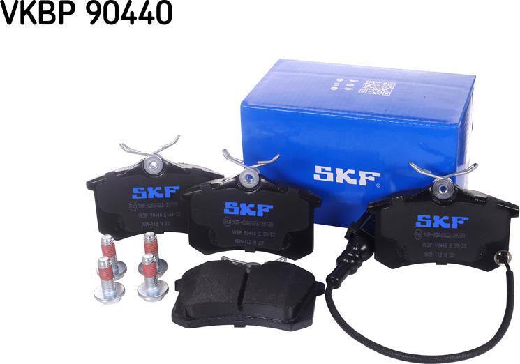 SKF VKBP 90440 E - Kit pastiglie freno, Freno a disco autozon.pro