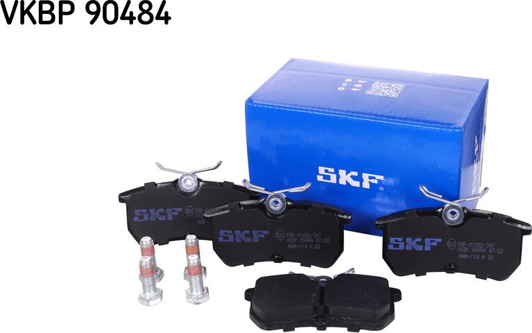 SKF VKBP 90484 - Kit pastiglie freno, Freno a disco autozon.pro