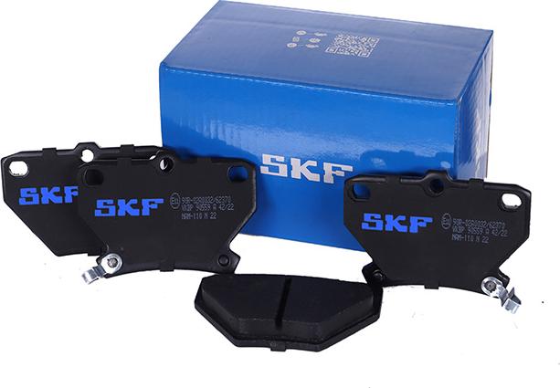 SKF VKBP 90559 A - Kit pastiglie freno, Freno a disco autozon.pro