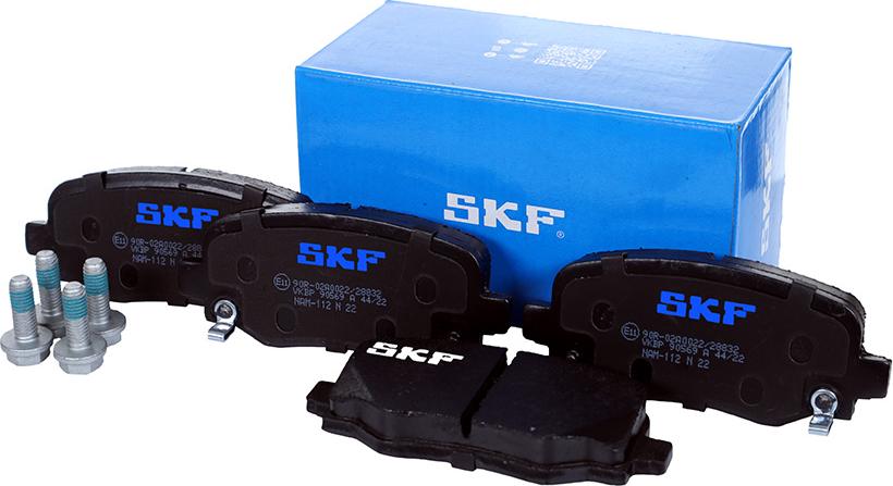 SKF VKBP 90569 A - Kit pastiglie freno, Freno a disco autozon.pro