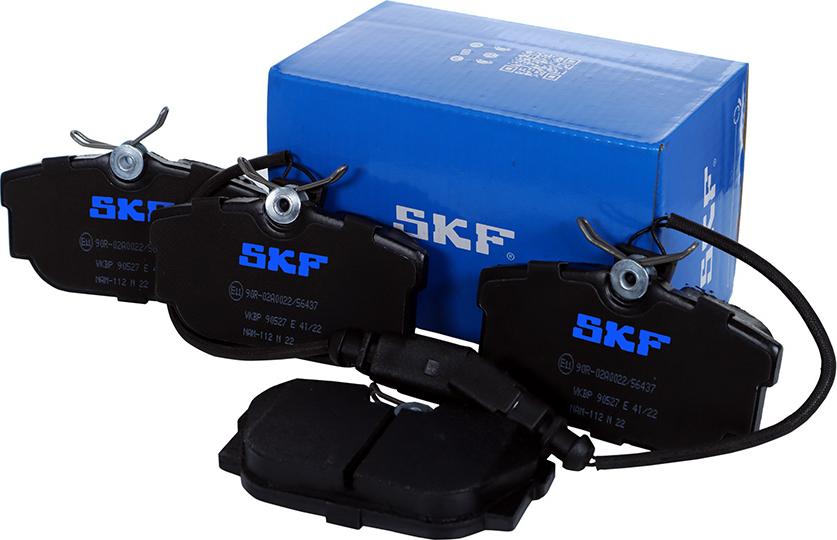 SKF VKBP 90527 E - Kit pastiglie freno, Freno a disco autozon.pro