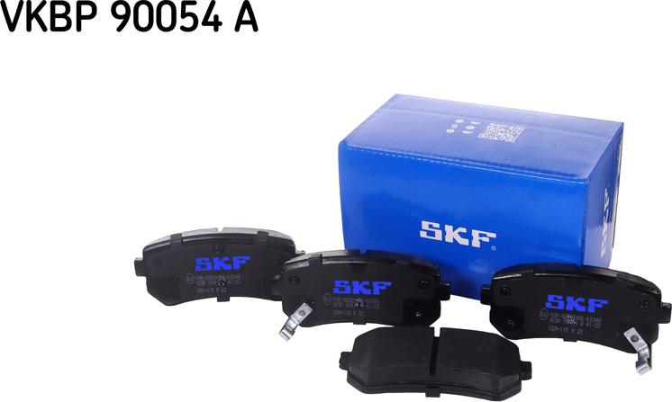 SKF VKBP 90054 A - Kit pastiglie freno, Freno a disco autozon.pro