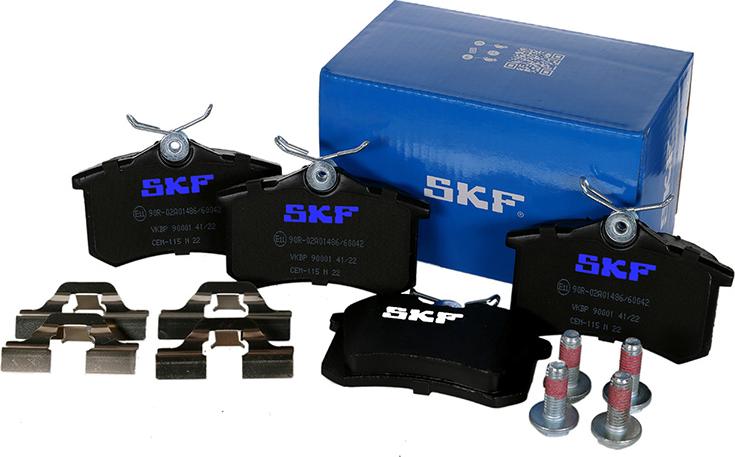 SKF VKBP 90001 - Kit pastiglie freno, Freno a disco autozon.pro