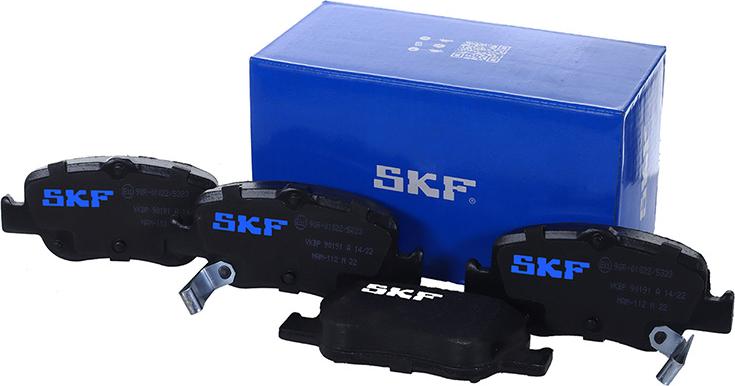 SKF VKBP 90191 A - Kit pastiglie freno, Freno a disco autozon.pro