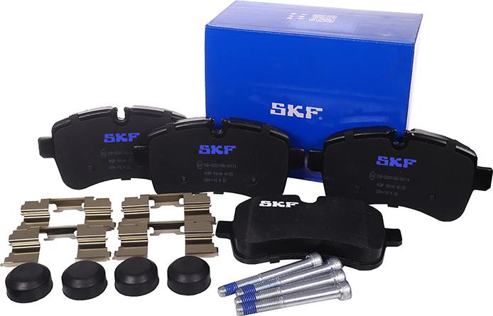 SKF VKBP 90140 - Kit pastiglie freno, Freno a disco autozon.pro