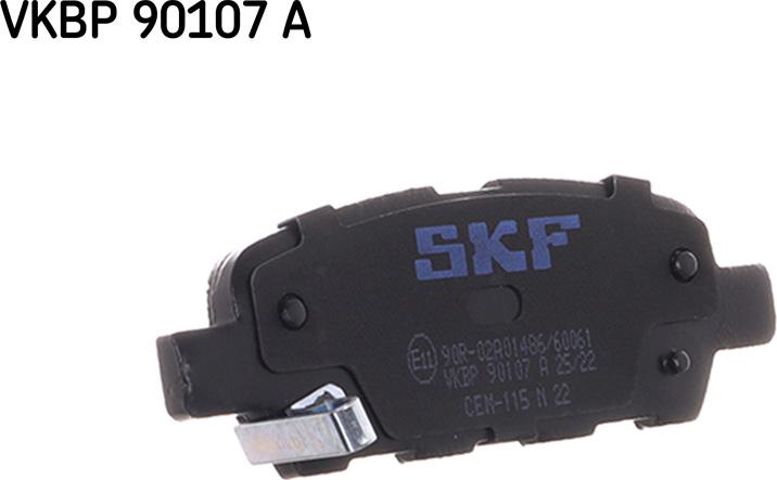 SKF VKBP 90107 A - Kit pastiglie freno, Freno a disco autozon.pro